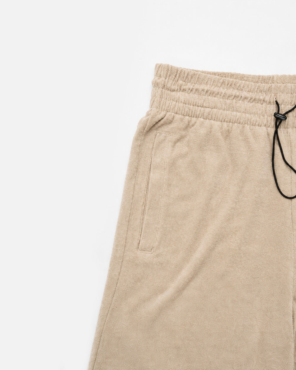 Towel shorts beige-2