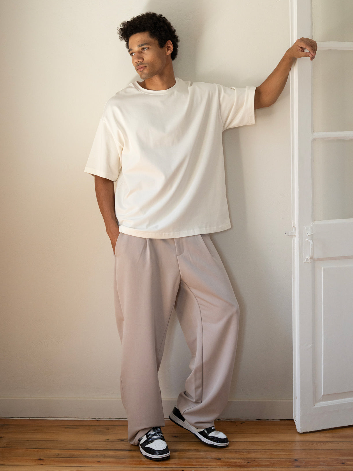 Gaia Pants Beige-6