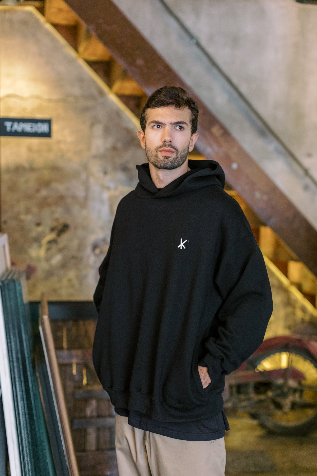 K3 Hoodie Black-2