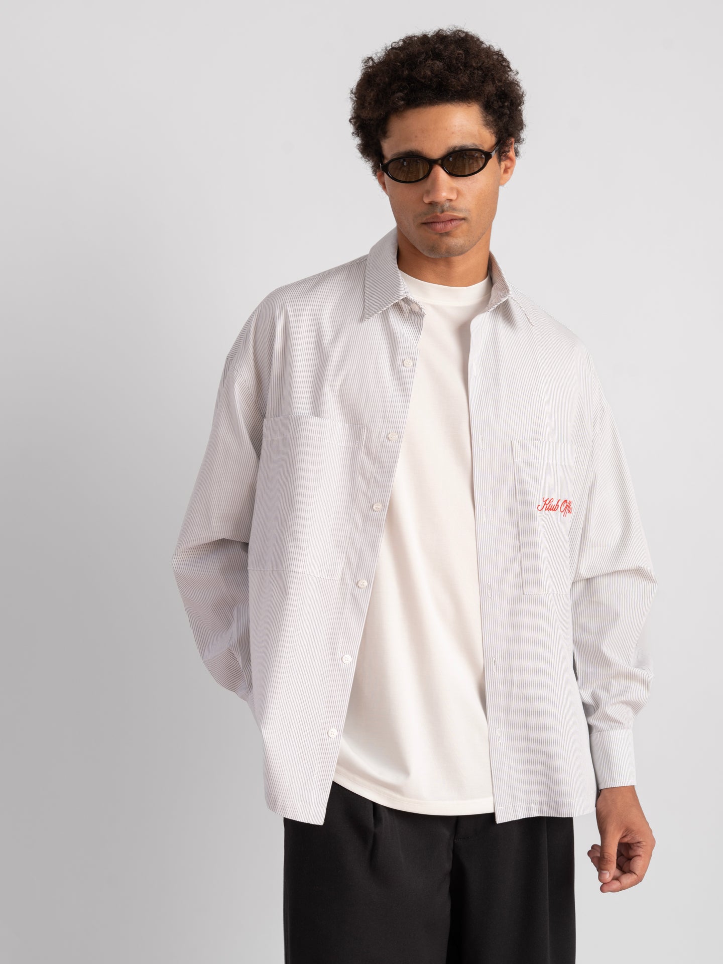 Boxy Pinstripe White-3