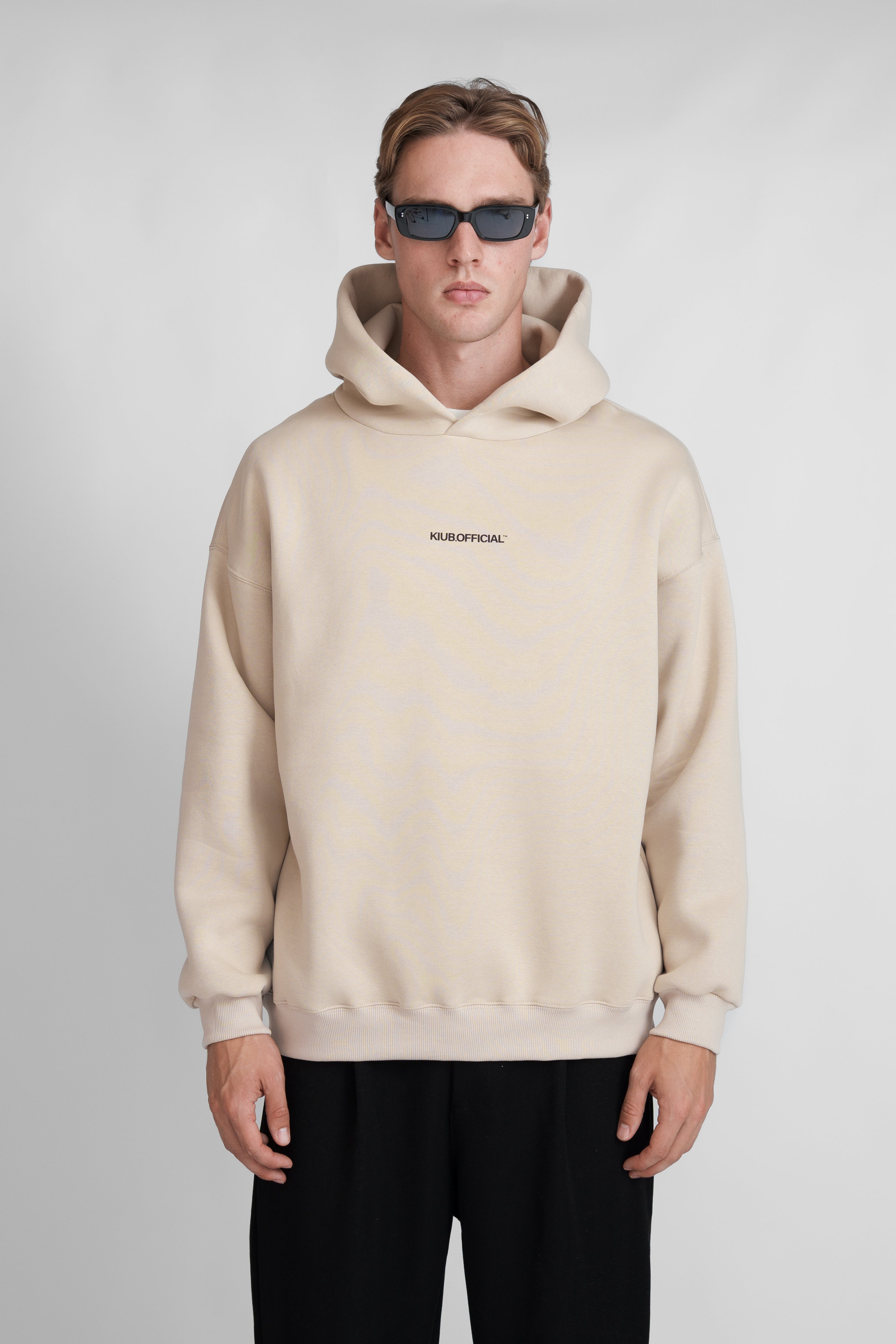 Hoodie Kiub Ecru