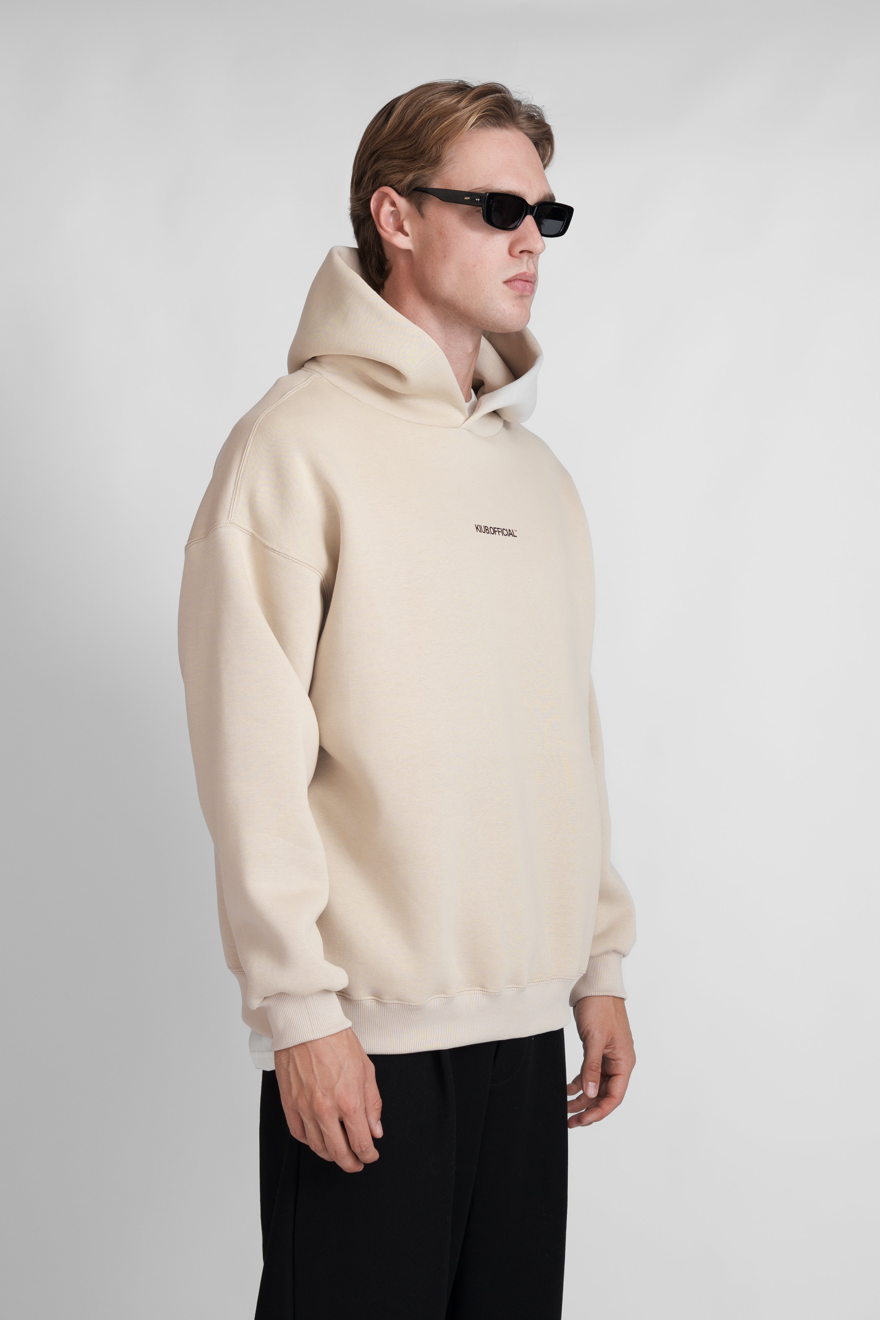 Hoodie Kiub Ecru