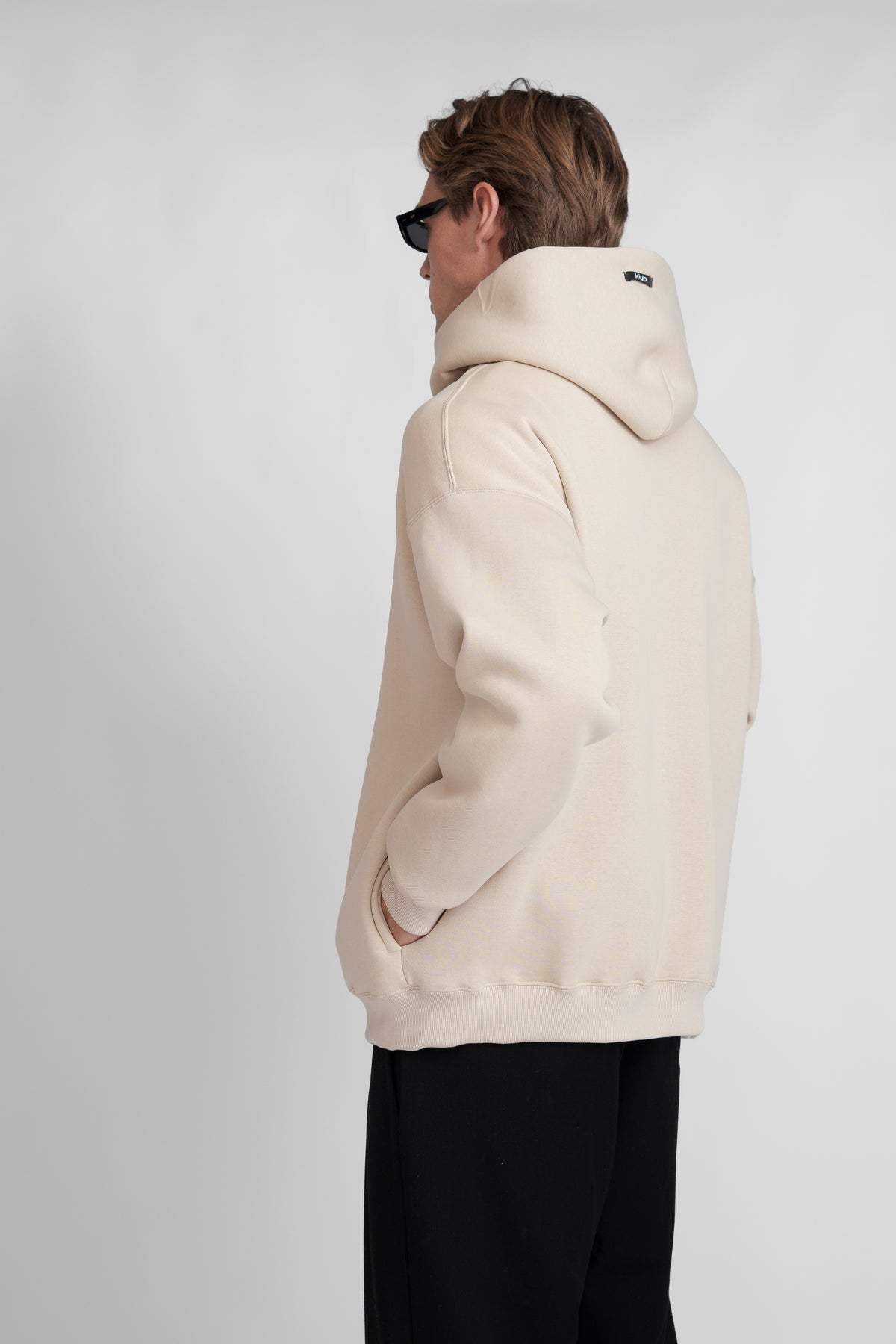 Hoodie Kiub Ecru-3