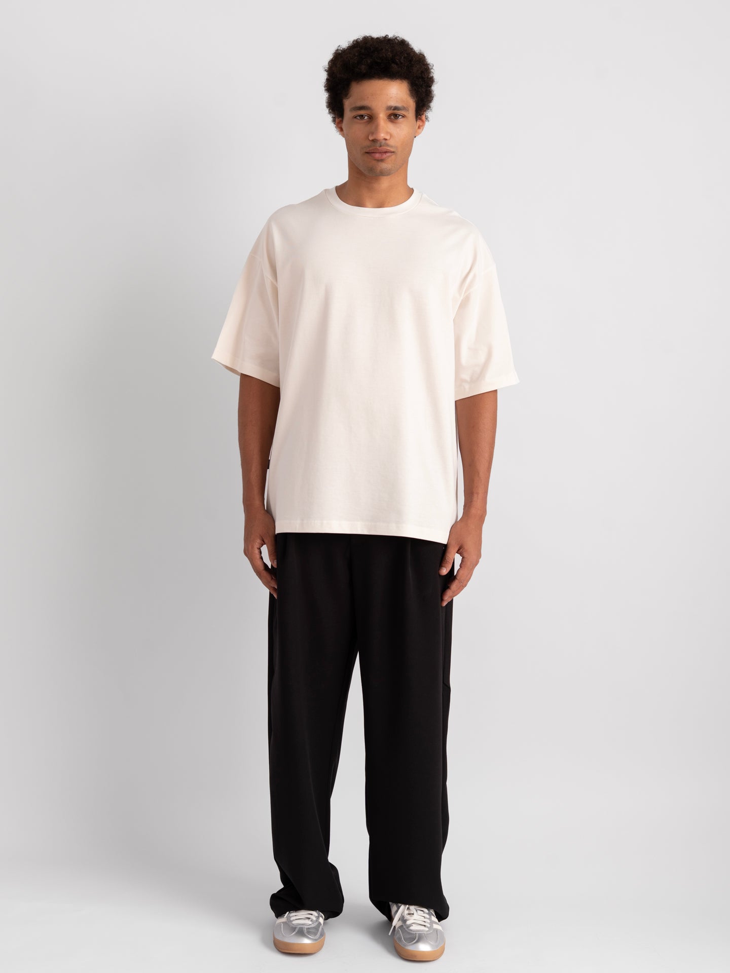 Riders Boxy Fit Ecru-3