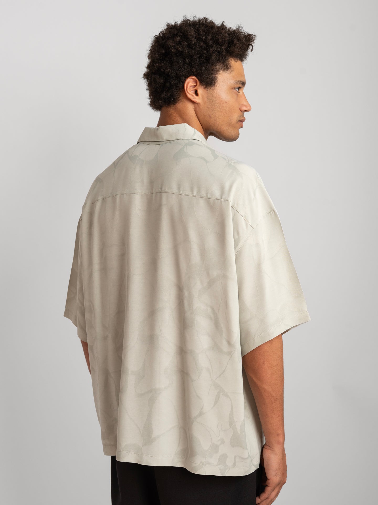 Oversized Mint Shirt-5