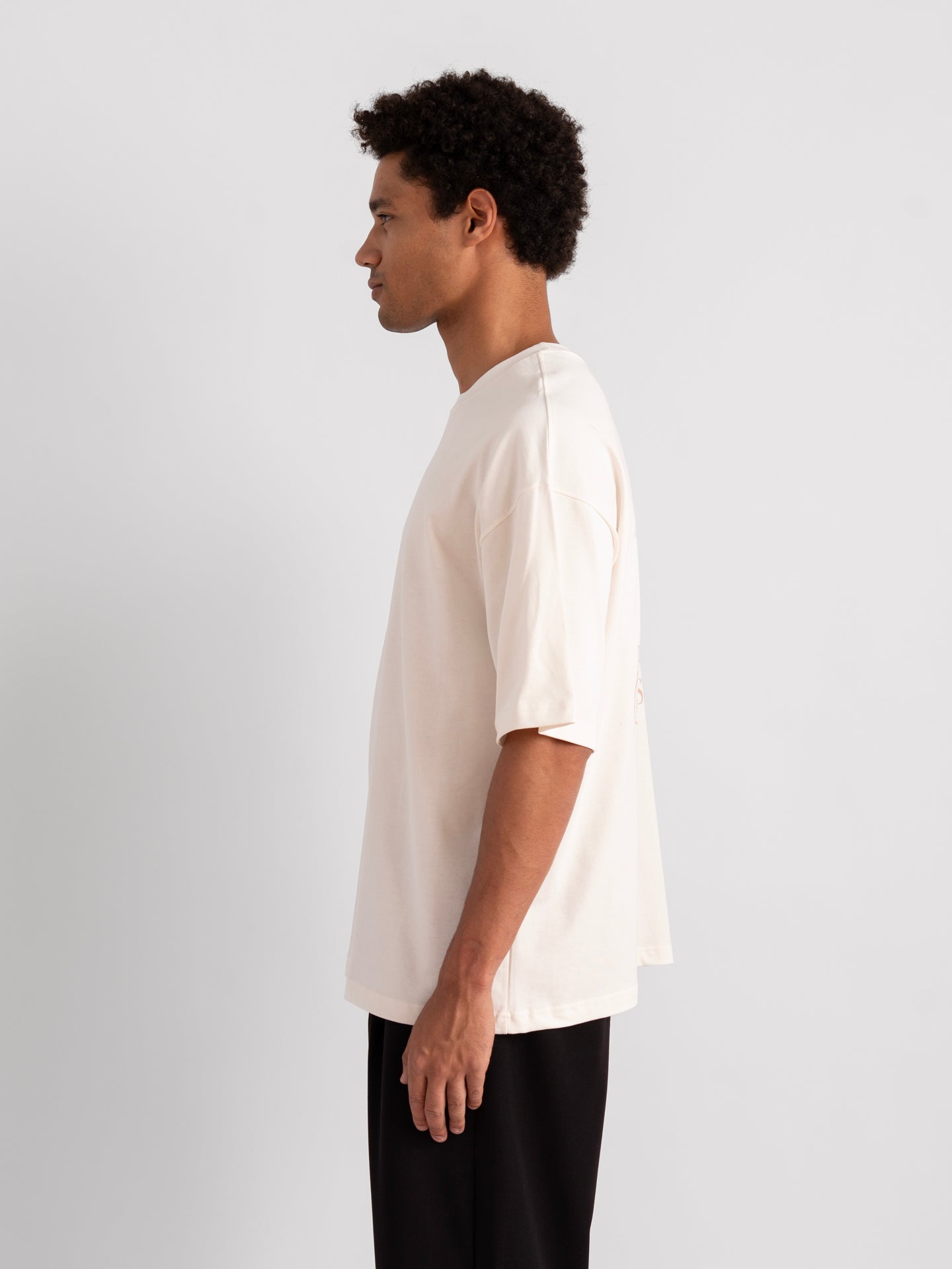 Riders Boxy Fit Ecru-2