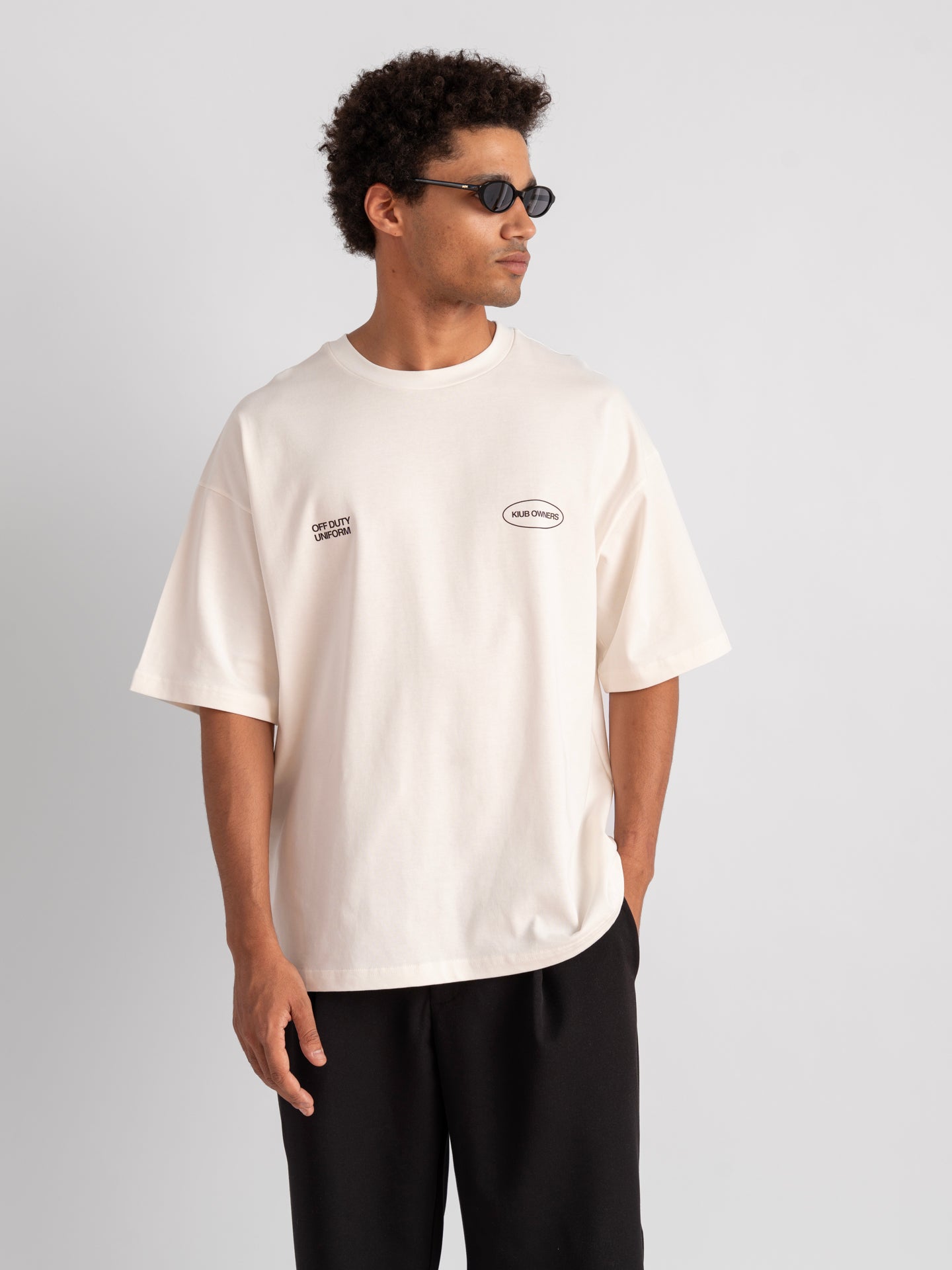 Boxy Uniform Off White