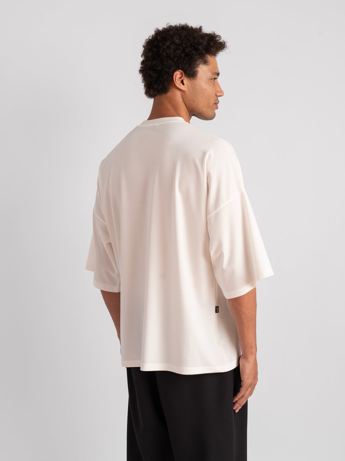 Oversized Drop Shoulder Ecru