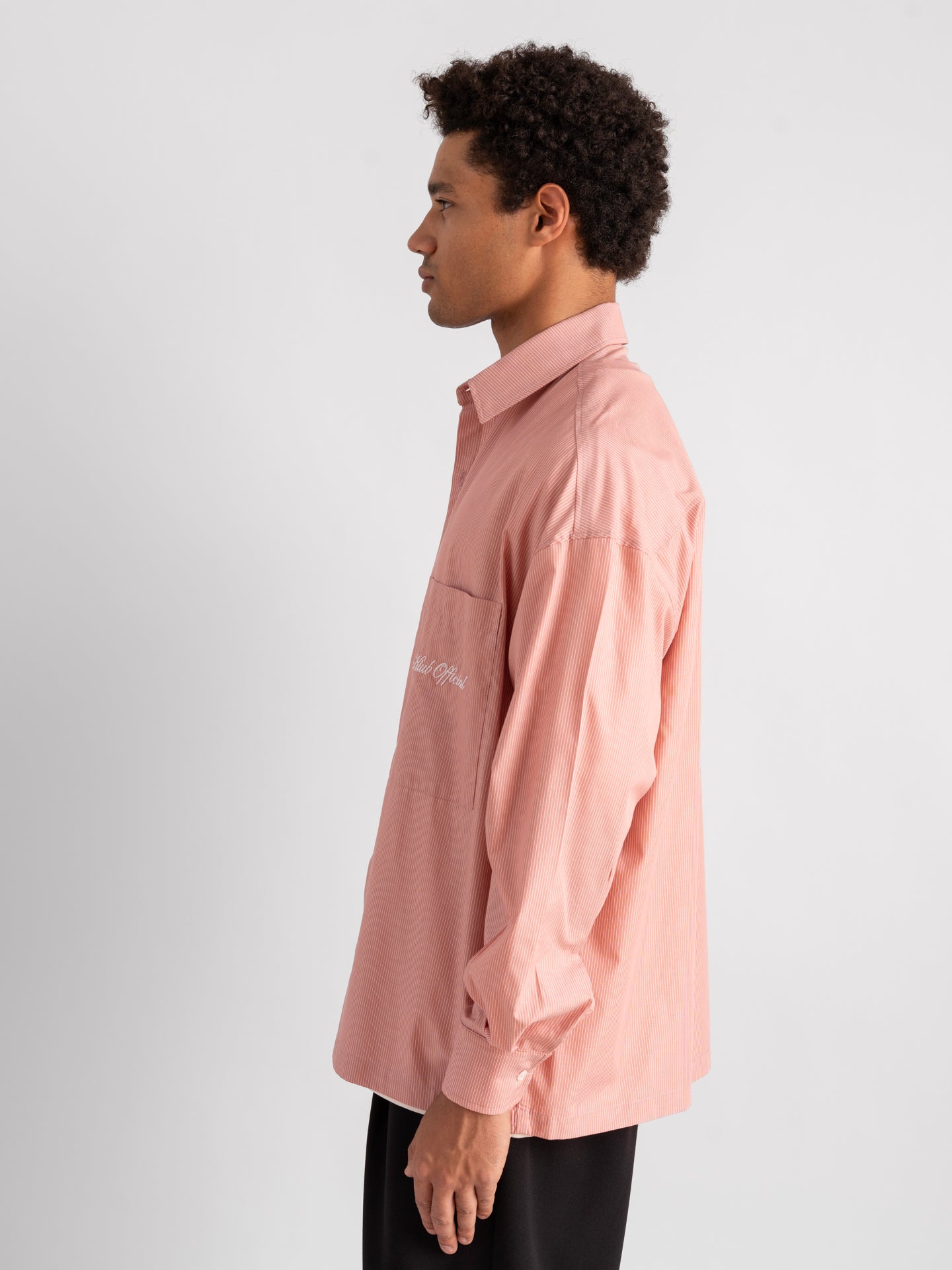 Boxy Pinstripe Dusty Pink-7