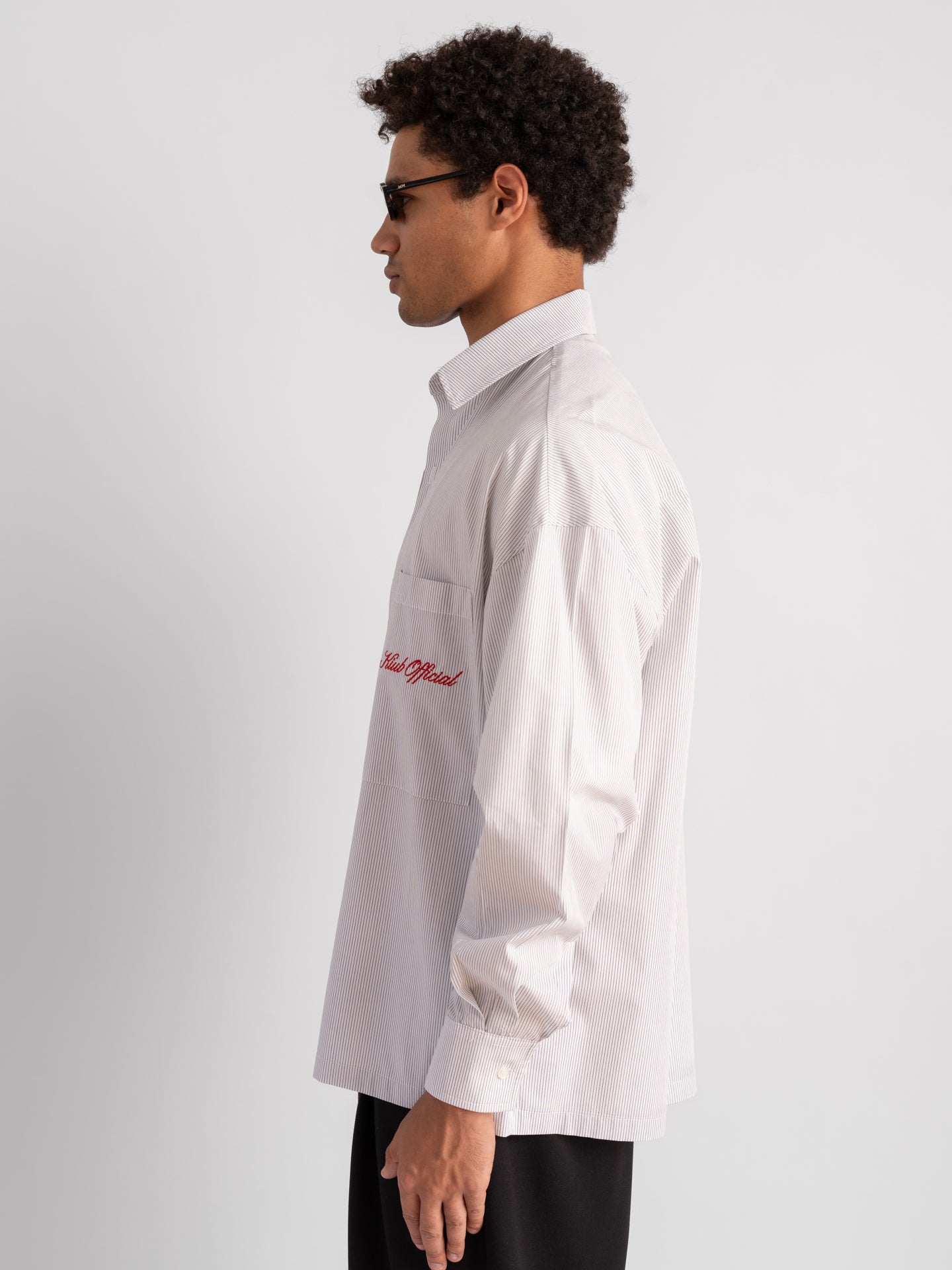 Boxy Pinstripe White-6