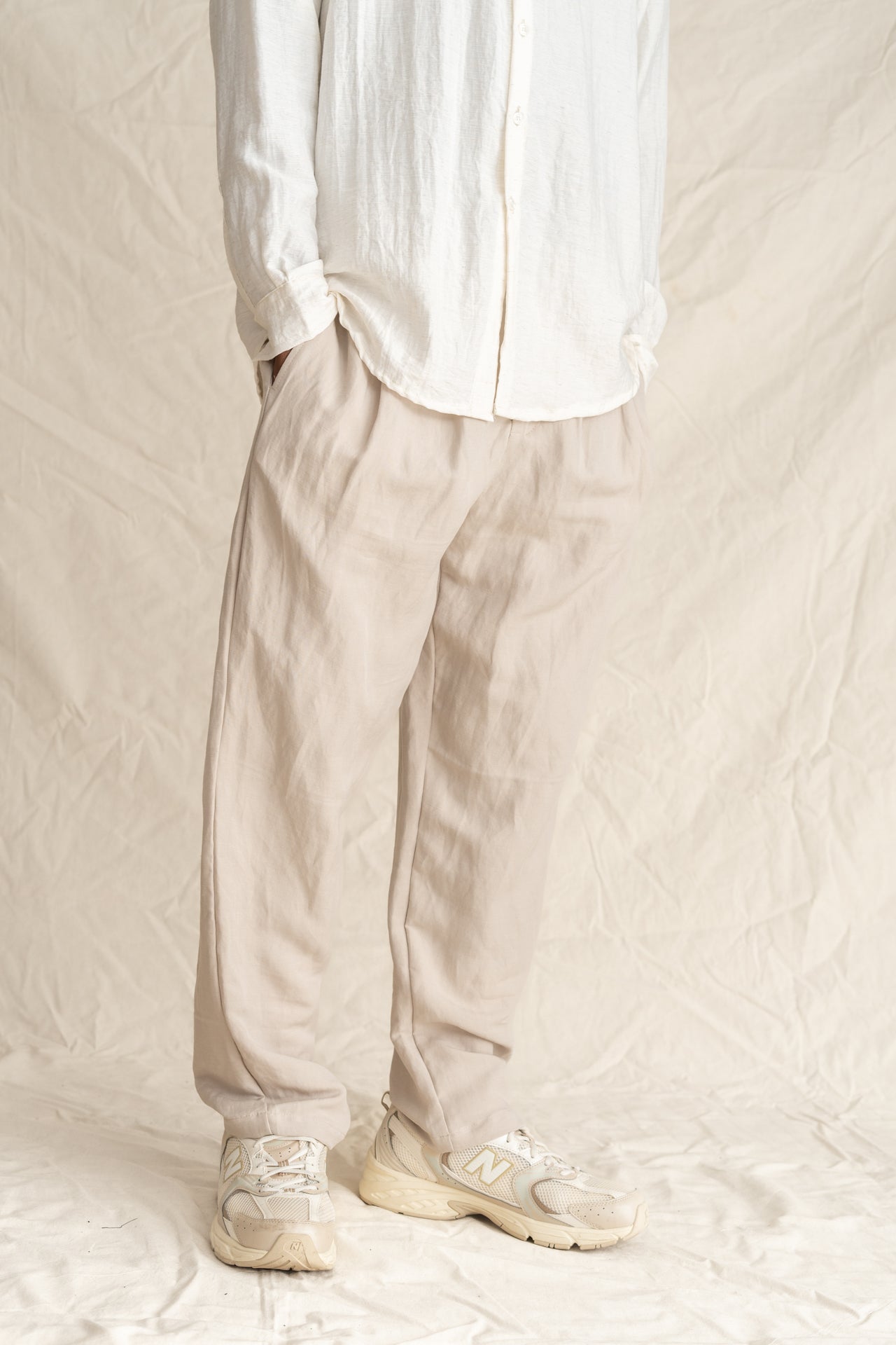 Linen Pants Ecru
