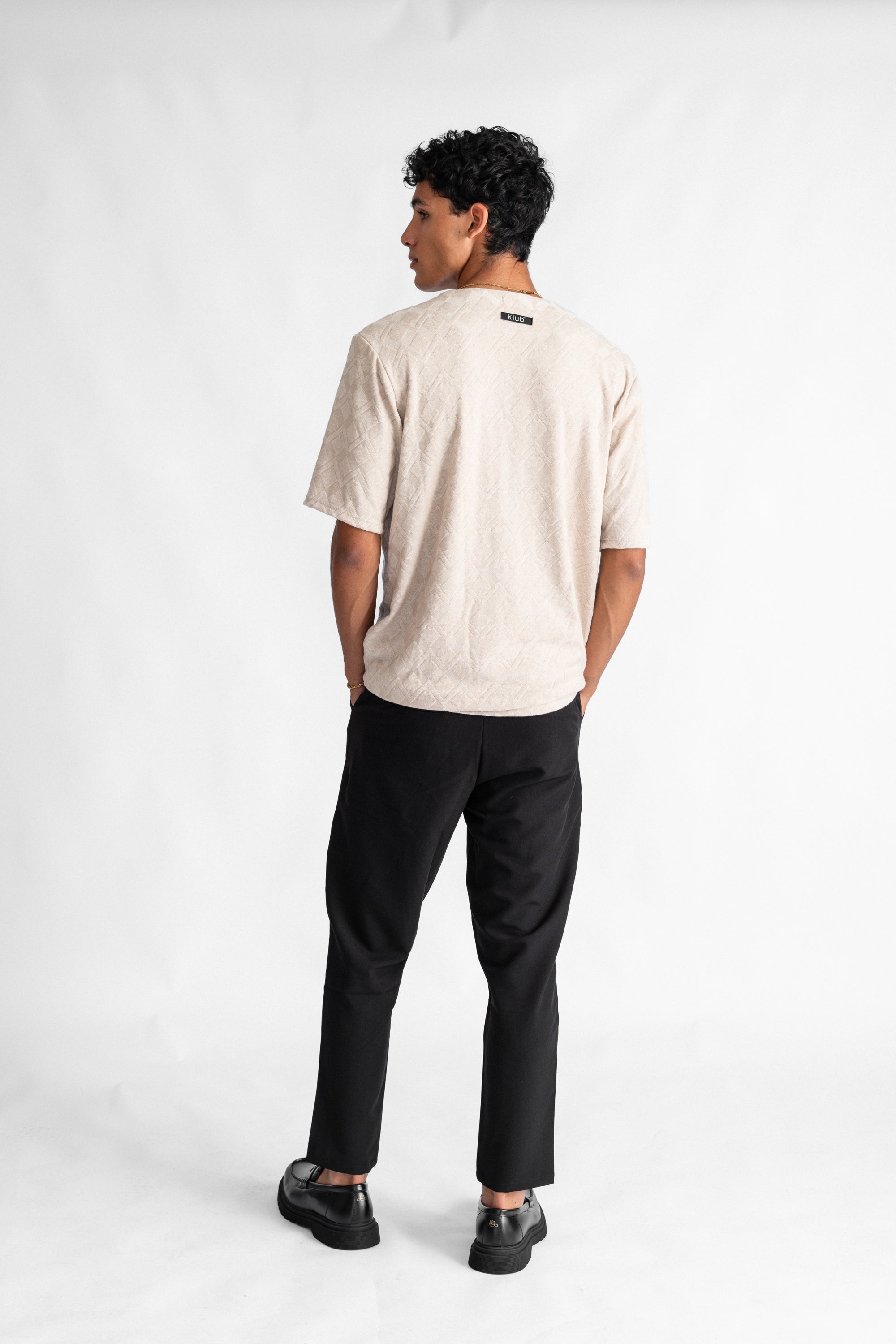 Knitted Buttons beige-4
