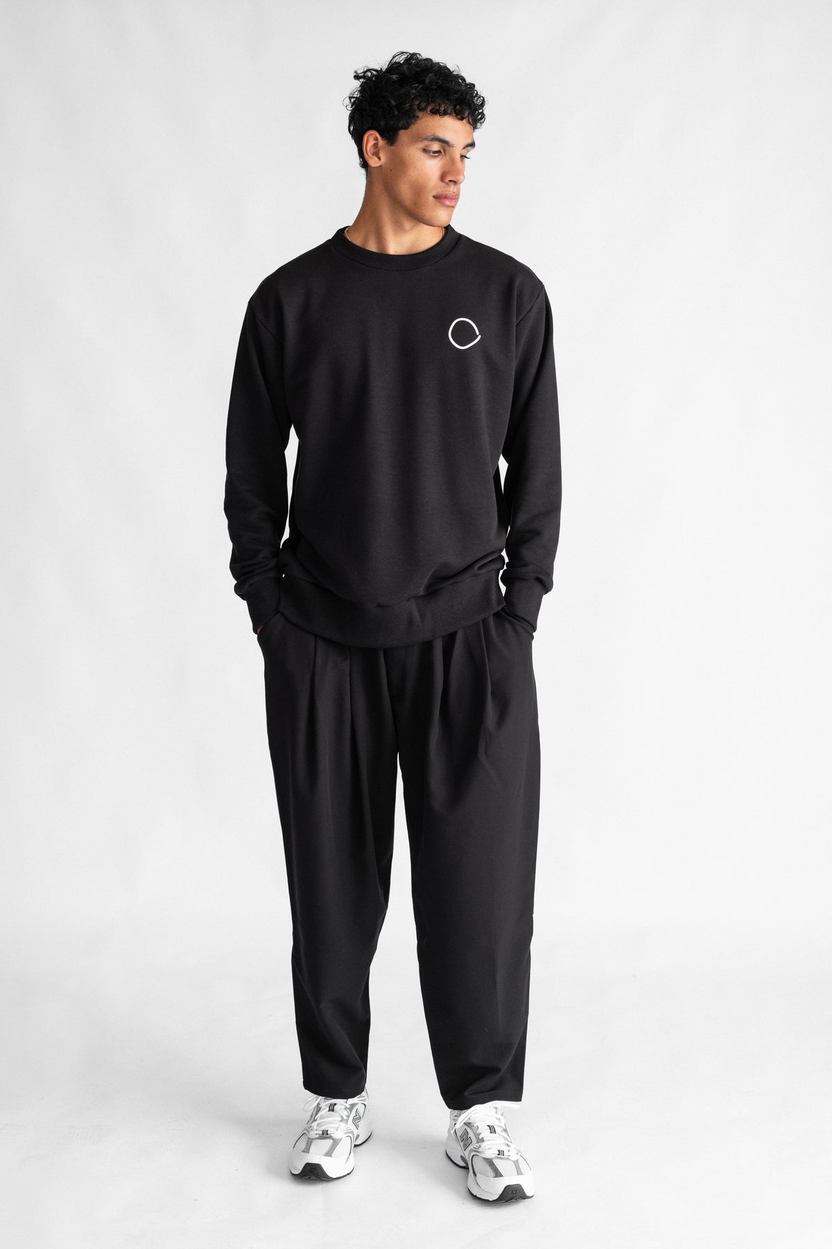 Sweatshirt Black-2