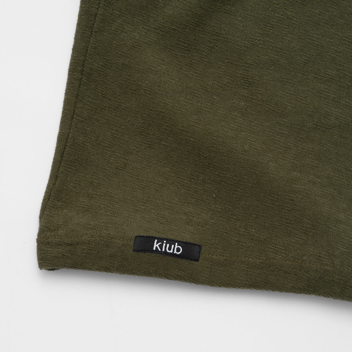 Towel shorts khaki-3