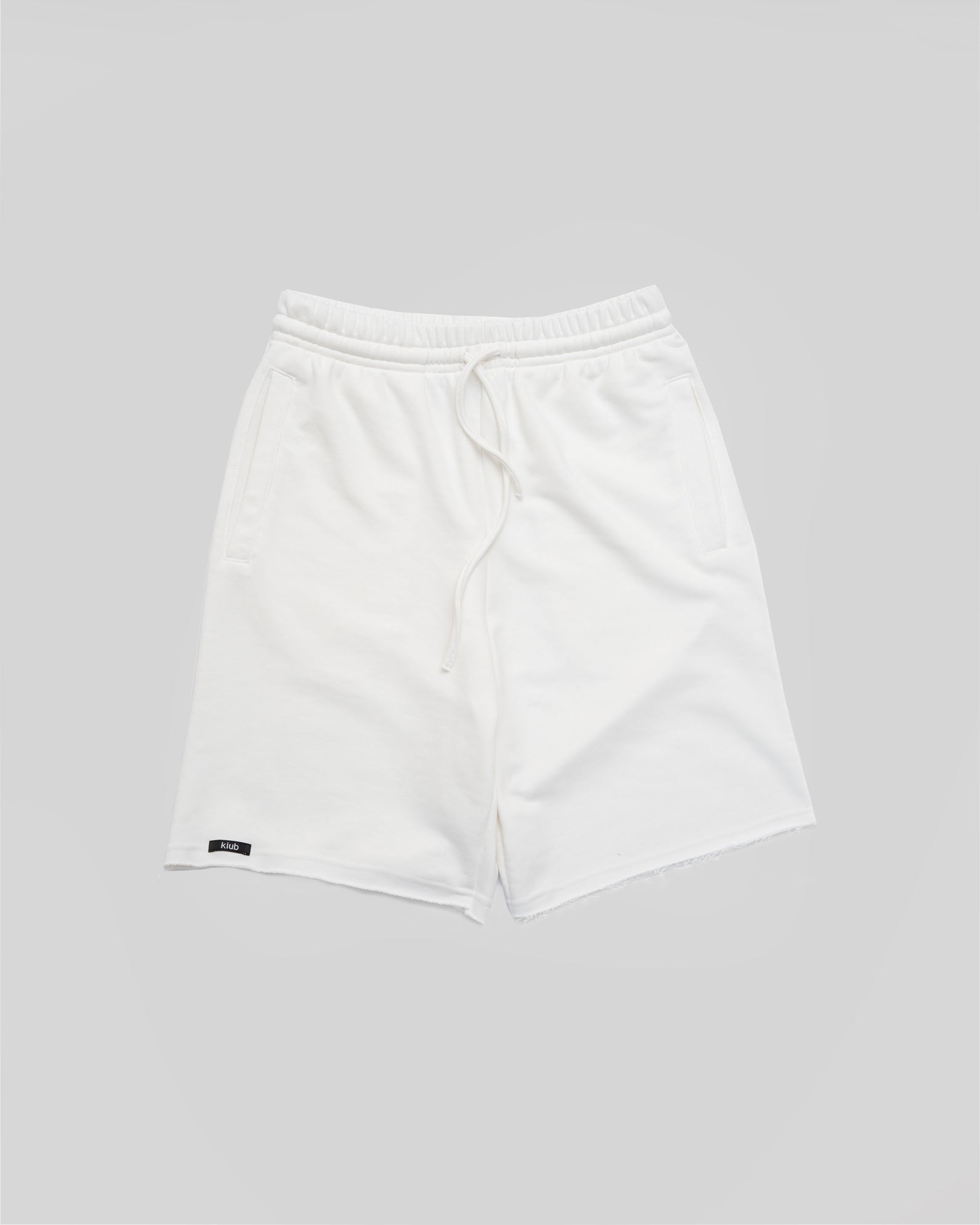 Track Shorts White-1