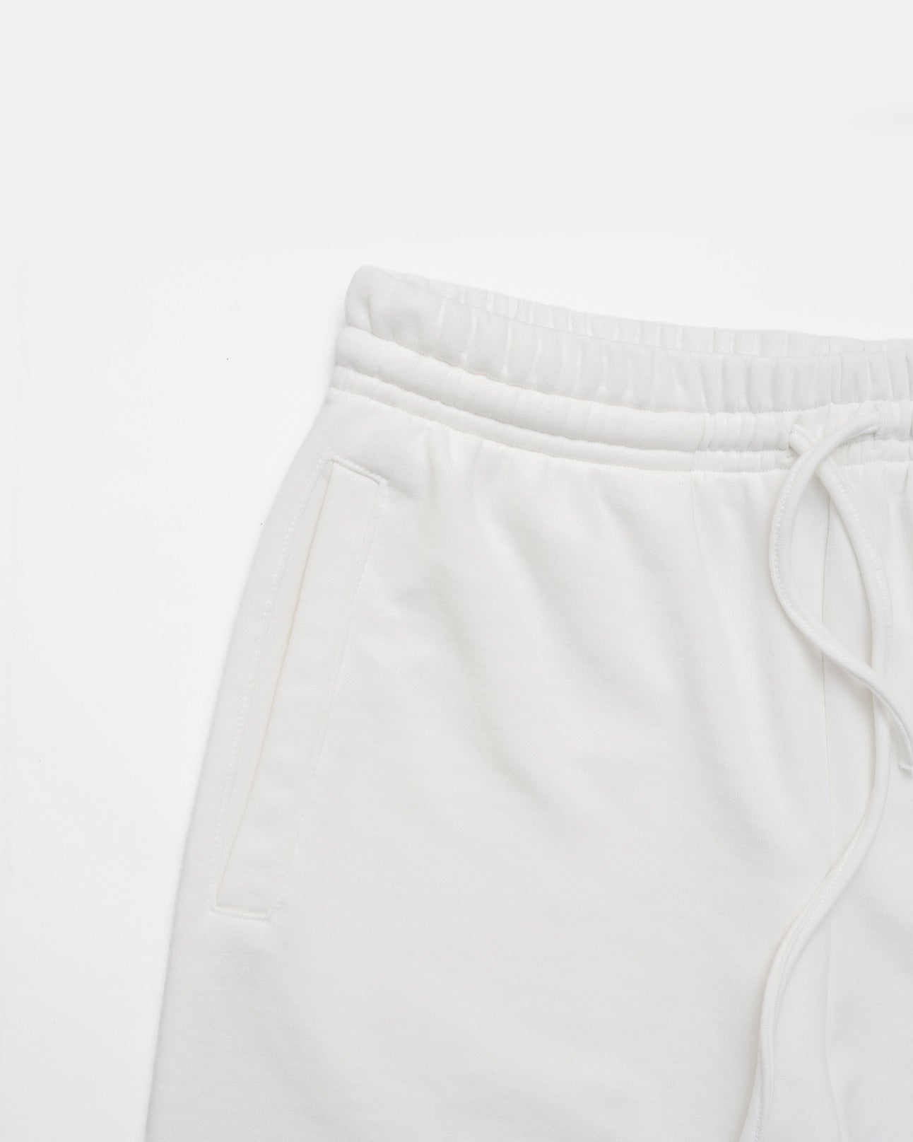 Track Shorts White-2