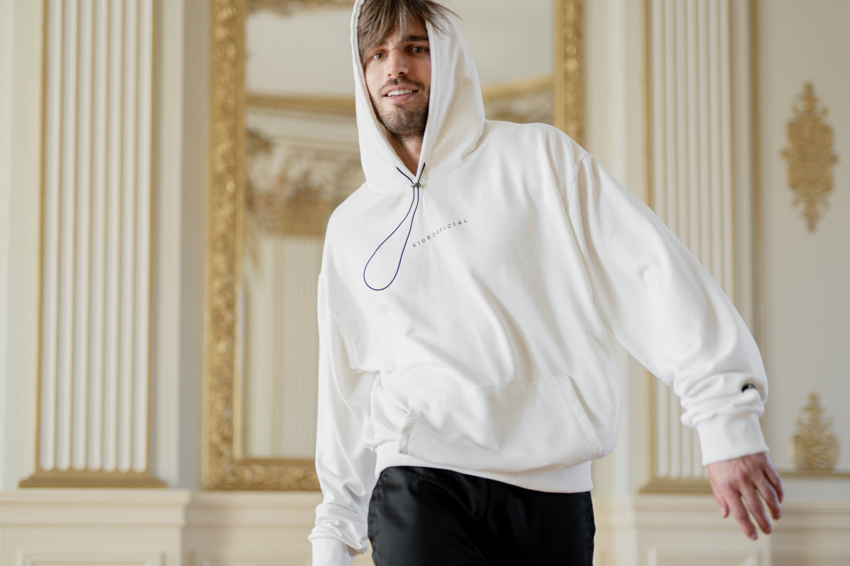 Oversized Hoodie White-4