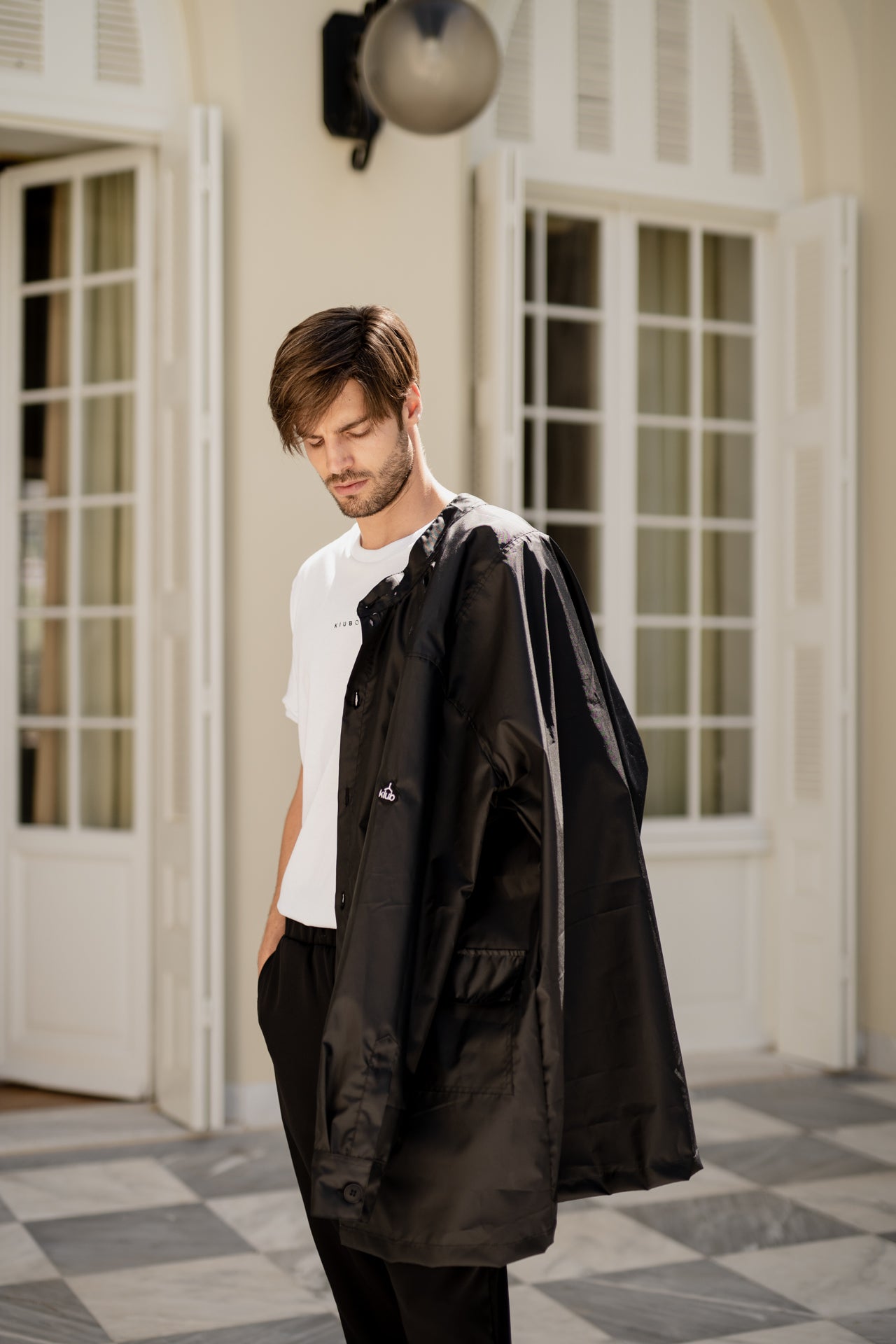 Nylon Overshirt-3