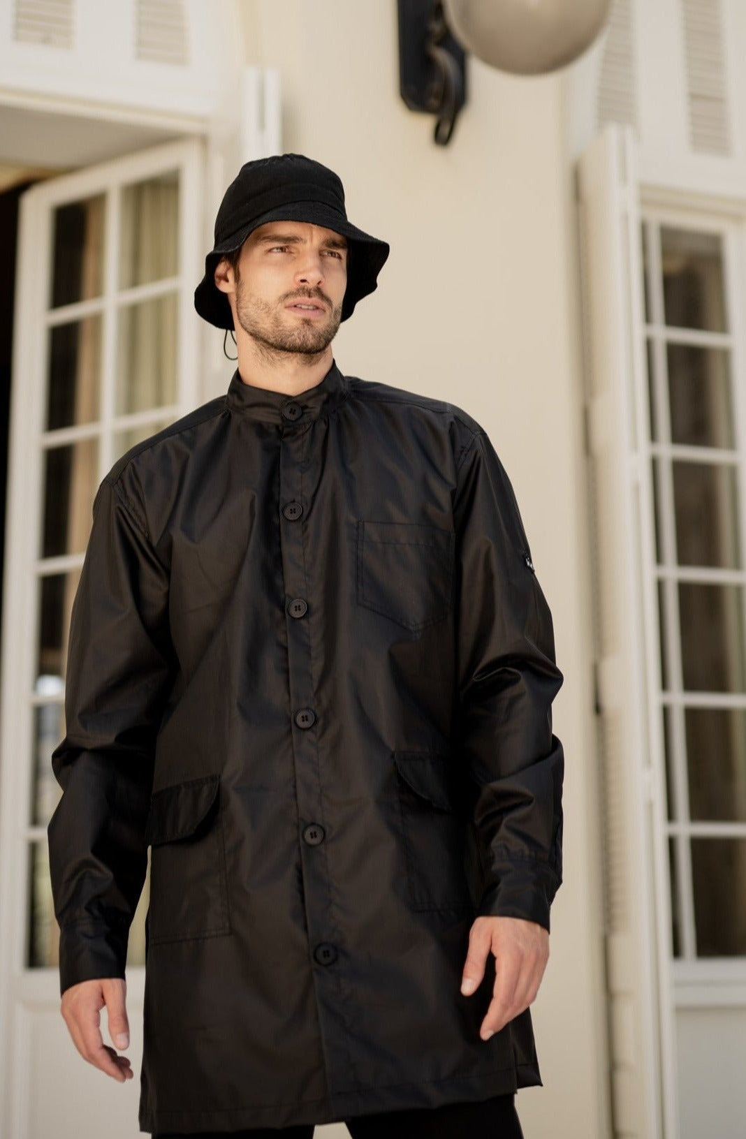 Nylon Overshirt-2