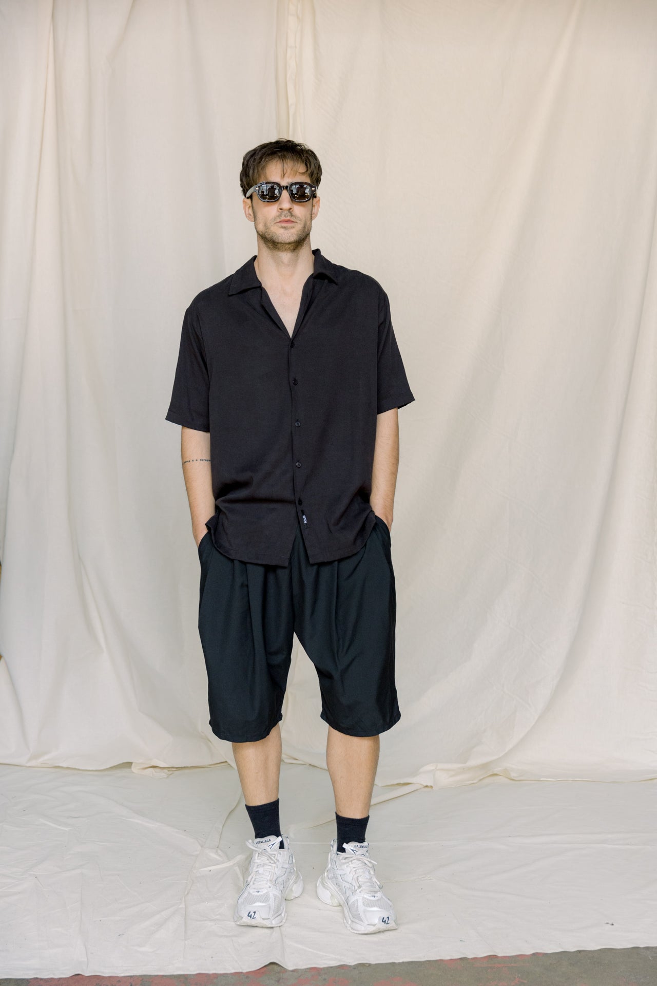 Boho Shorts Black-2
