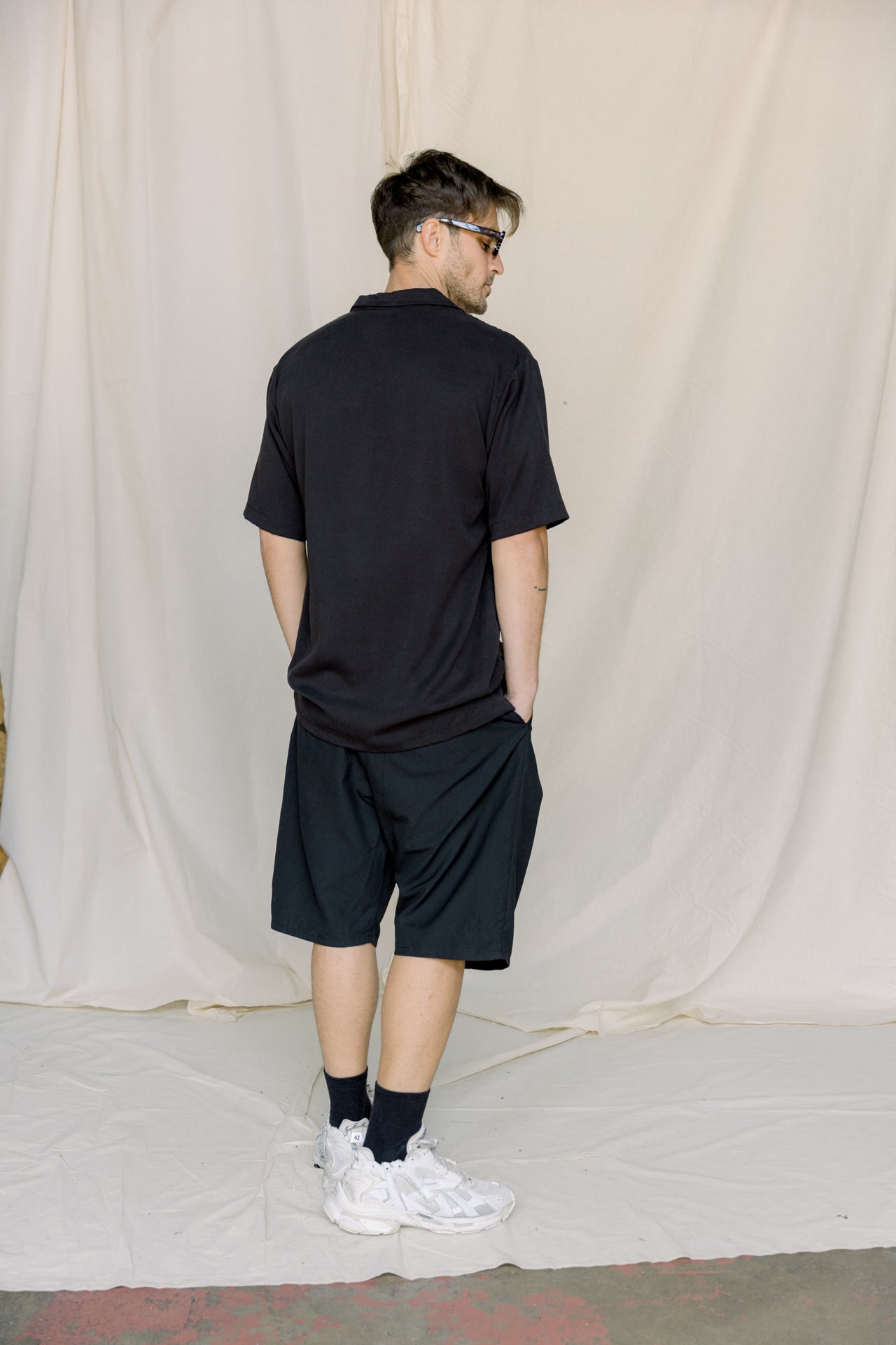 Boho Shorts Black-3