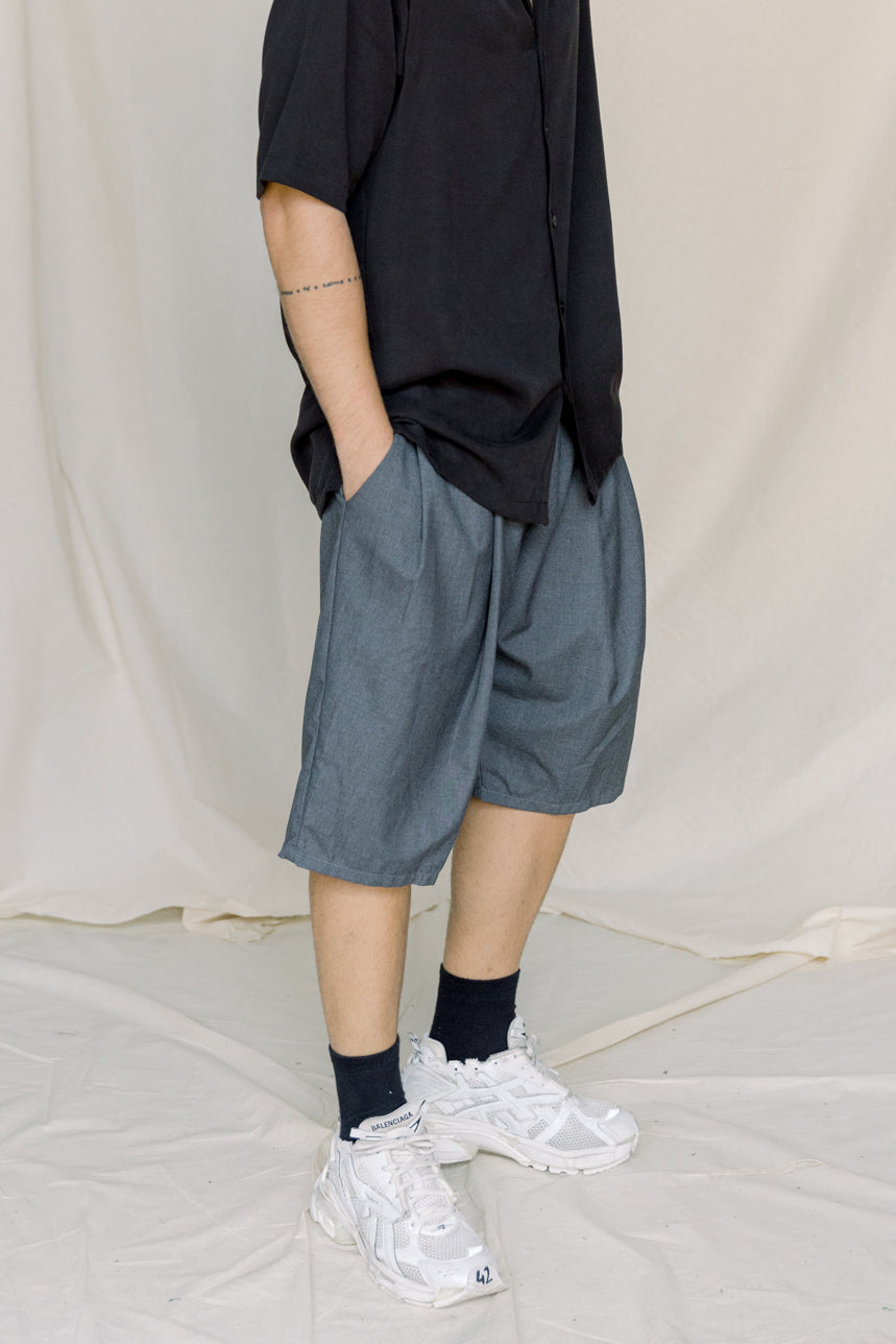 Boho Shorts Grey-2