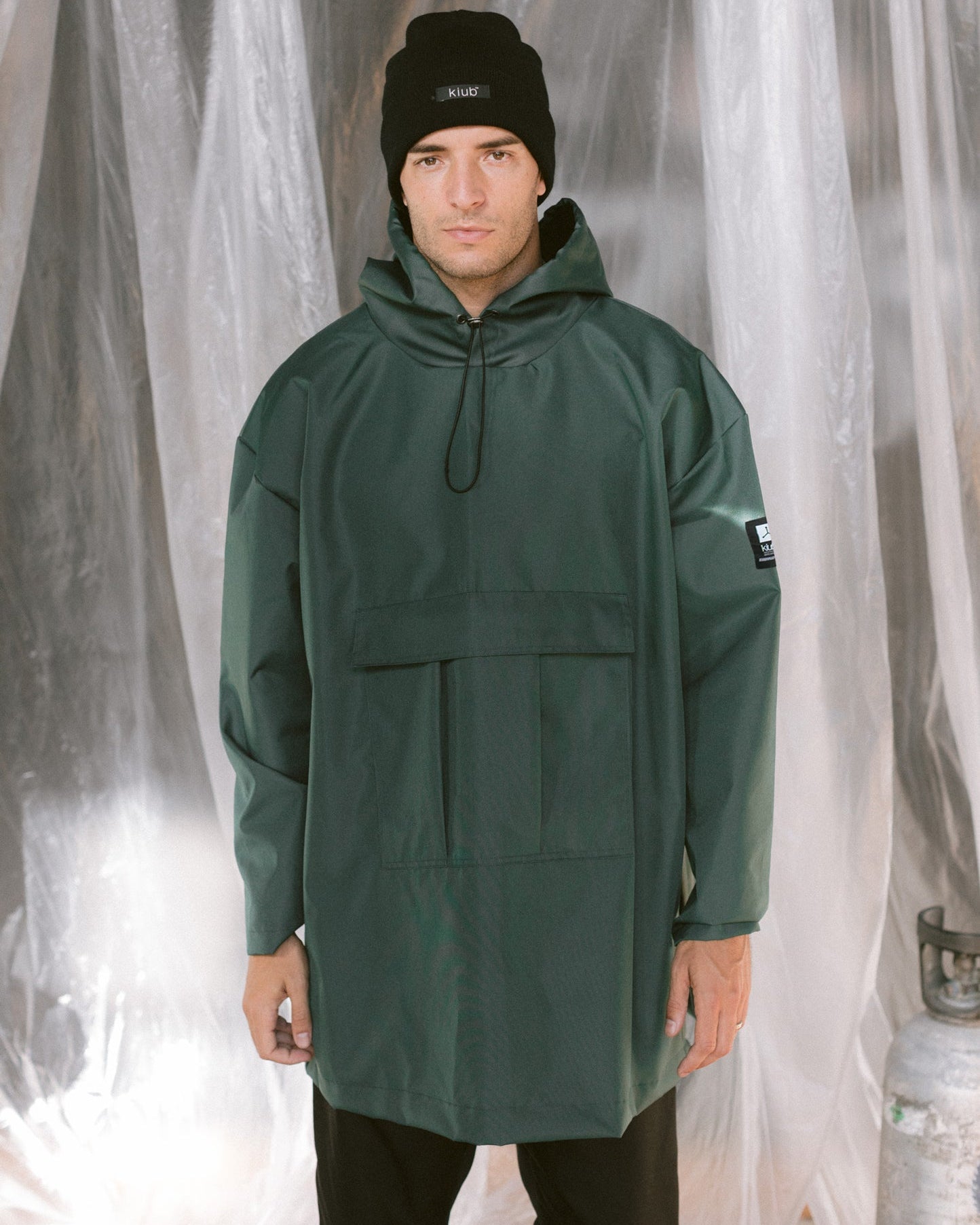 Raincoat Anorak Green