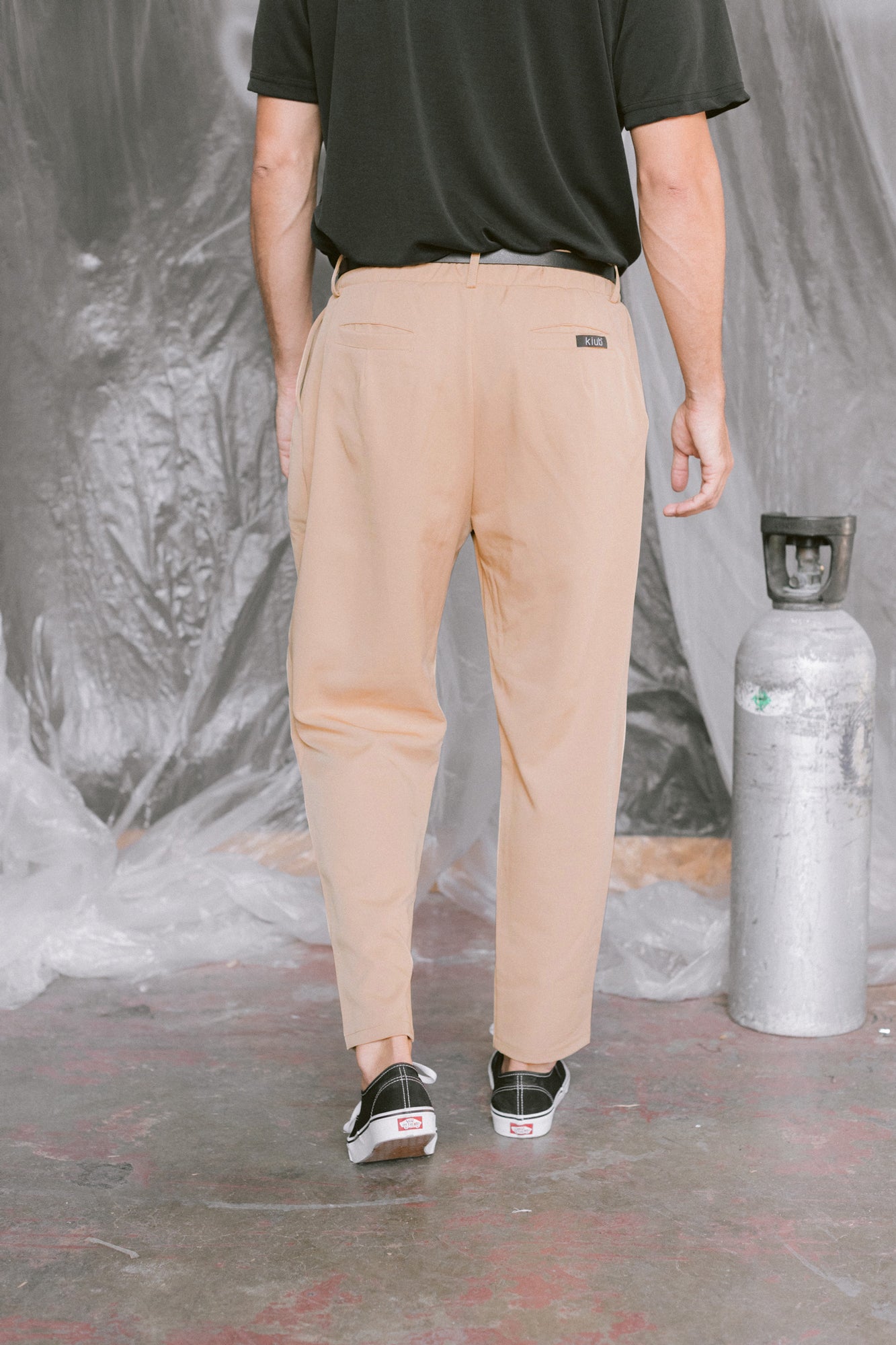 Pleated Beige-3